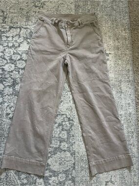 New without tags tan kut from the kloth meg wide leg